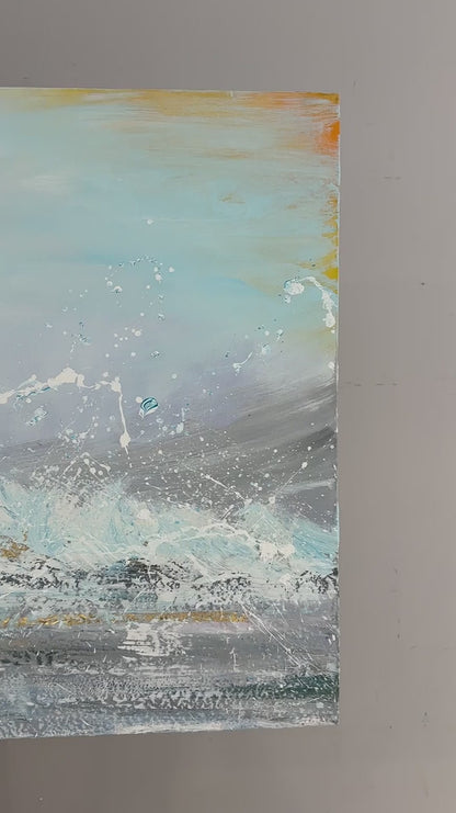 Beyaz Düşler Yağlı Boya Tablosu