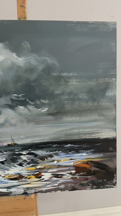 The Whisper of Waves Oil Painting