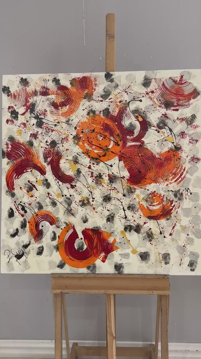 Ruh Çemberi Yağlı Boya Tablosu