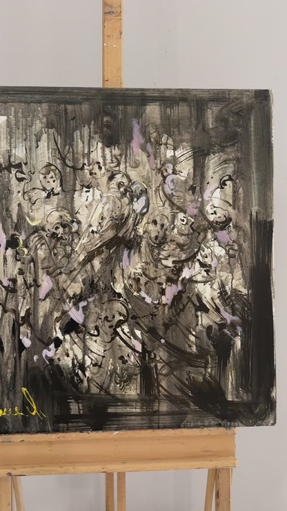 Çığlık Duvarı Yağlı Boya Tablosu