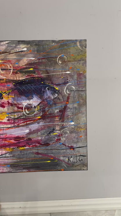 Ruhun Akışı Yağlı Boya Tablosu