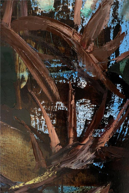 Ren Geyiği Yağlı Boya Tablosu