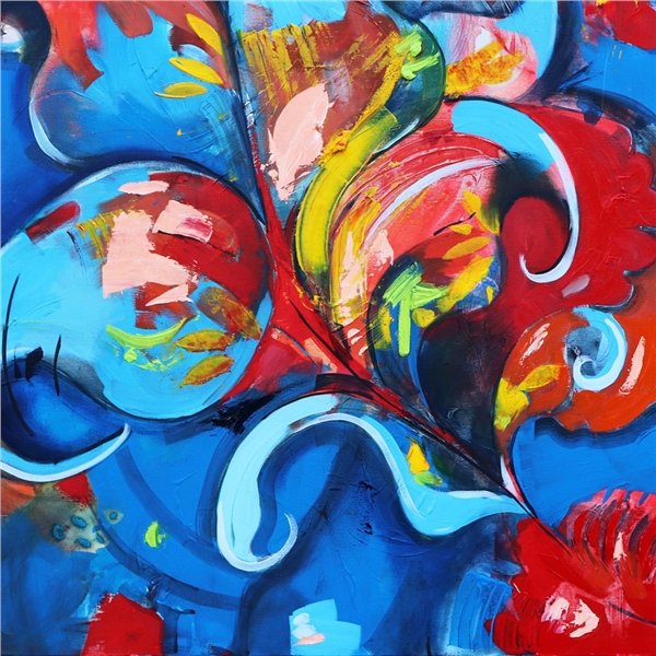 Zamanın Dokusu Yağlı Boya Tablosu