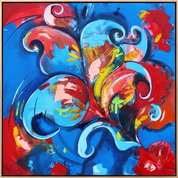 Zamanın Dokusu Yağlı Boya Tablosu