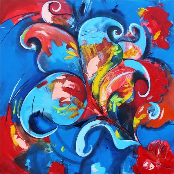 Zamanın Dokusu Yağlı Boya Tablosu