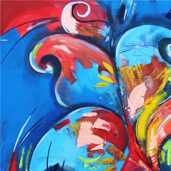 Zamanın Dokusu Yağlı Boya Tablosu