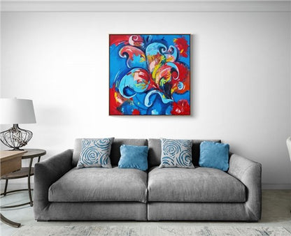 Zamanın Dokusu Yağlı Boya Tablosu