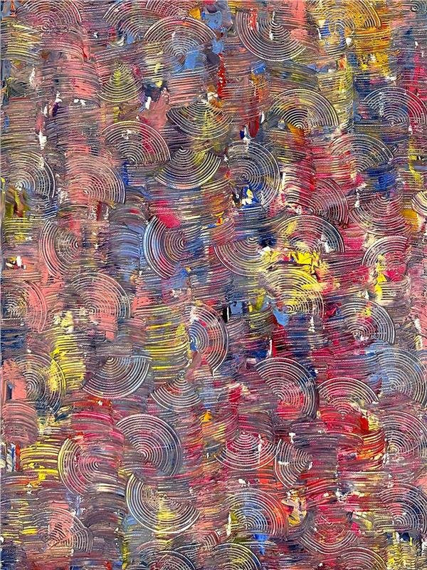 Sonsuz Renkler Yağlı Boya Tablosu