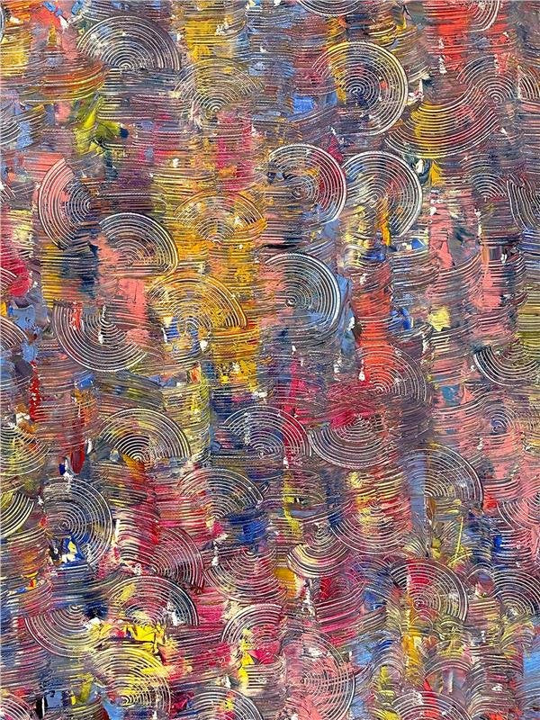 Sonsuz Renkler Yağlı Boya Tablosu