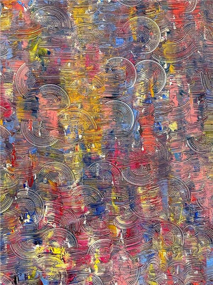 Sonsuz Renkler Yağlı Boya Tablosu