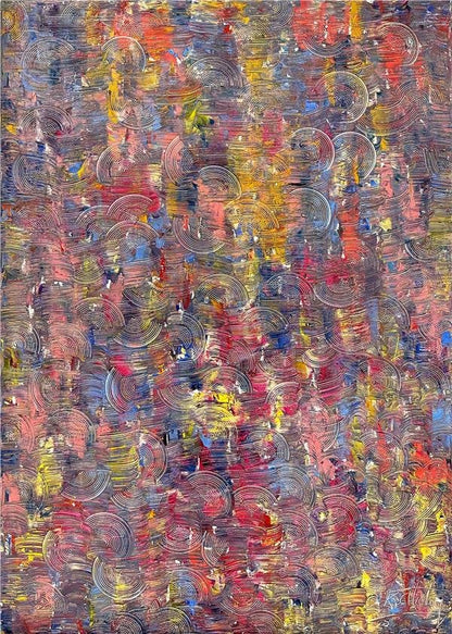 Sonsuz Renkler Yağlı Boya Tablosu