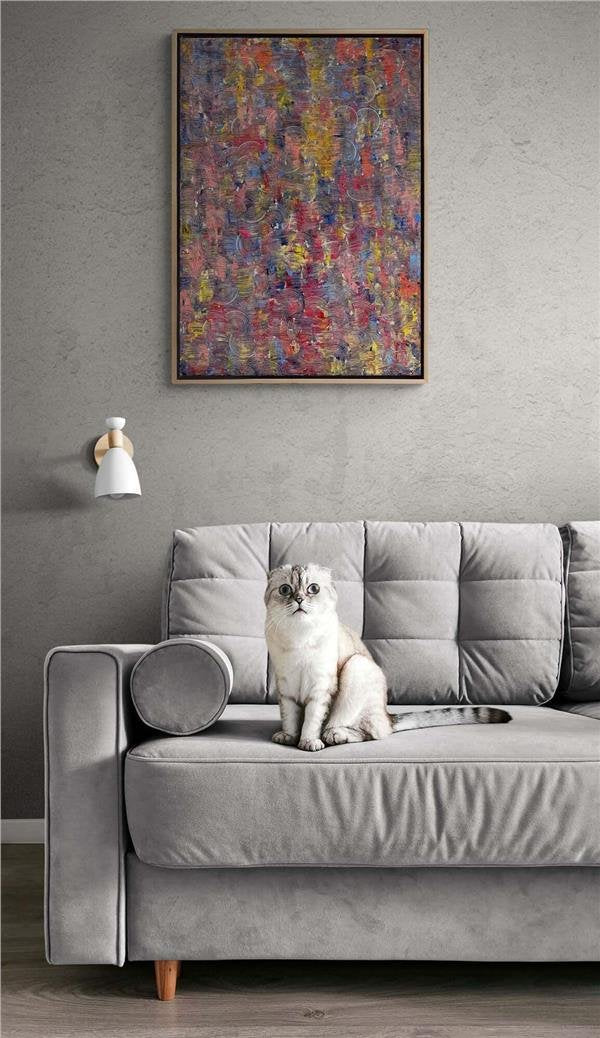 Sonsuz Renkler Yağlı Boya Tablosu