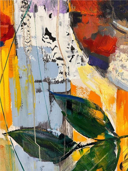 Renk ve Ses Yağlı Boya Tablosu