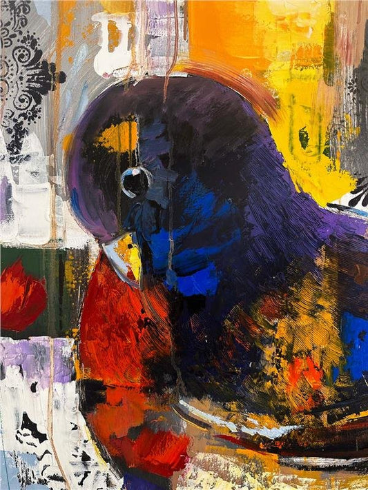 Renk ve Ses Yağlı Boya Tablosu