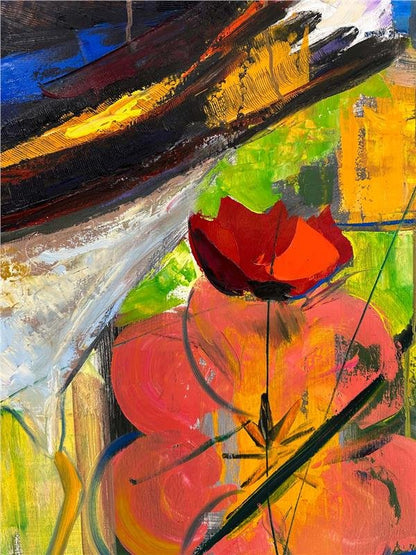 Renk ve Ses Yağlı Boya Tablosu