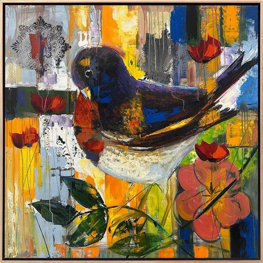 Renk ve Ses Yağlı Boya Tablosu