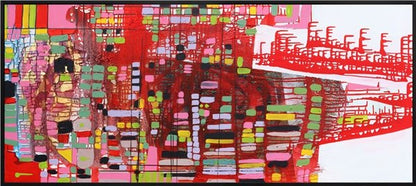 Renklerin Coşkusu Yağlı Boya Tablosu