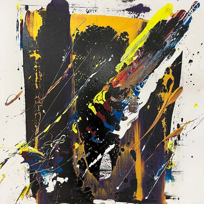 Renklerin Çığlığı Yağlı Boya Tablosu