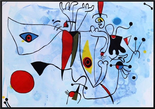 Bakış Açısının Soyutluğu Yağlı Boya Tablosu