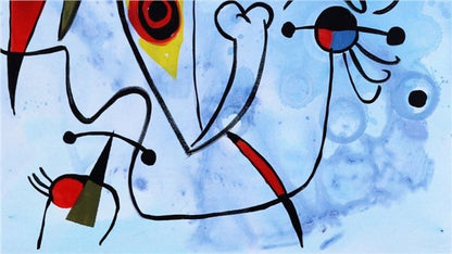 Bakış Açısının Soyutluğu Yağlı Boya Tablosu