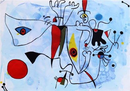 Bakış Açısının Soyutluğu Yağlı Boya Tablosu