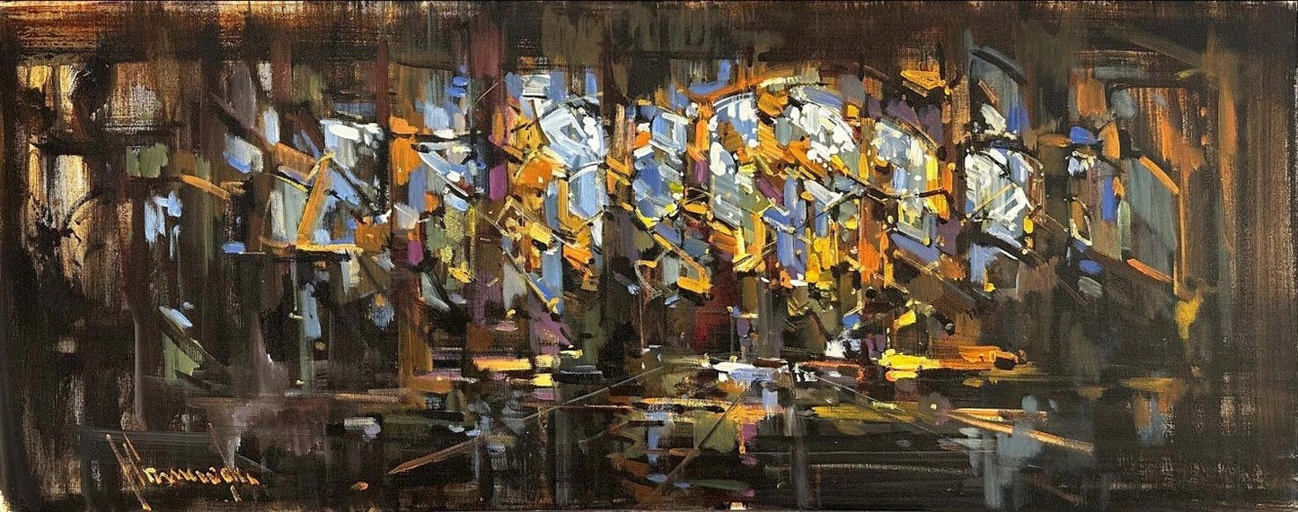 Ruhsal Harmoni Yağlı Boya Tablosu