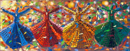 Ruhun Kanatları Yağlı Boya Tablosu