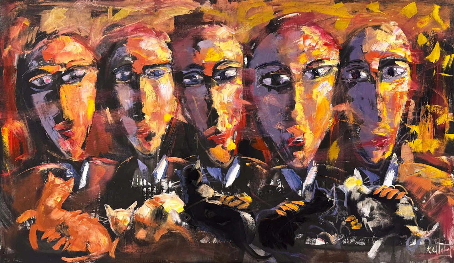 Ruhun Tınısı Yağlı Boya Tablosu