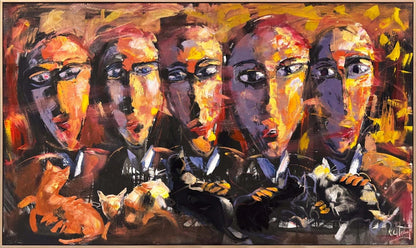 Ruhun Tınısı Yağlı Boya Tablosu