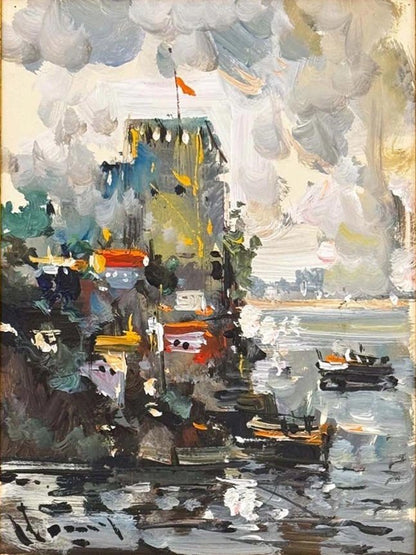 Rumeli Hisarı Yağlı Boya Tablosu