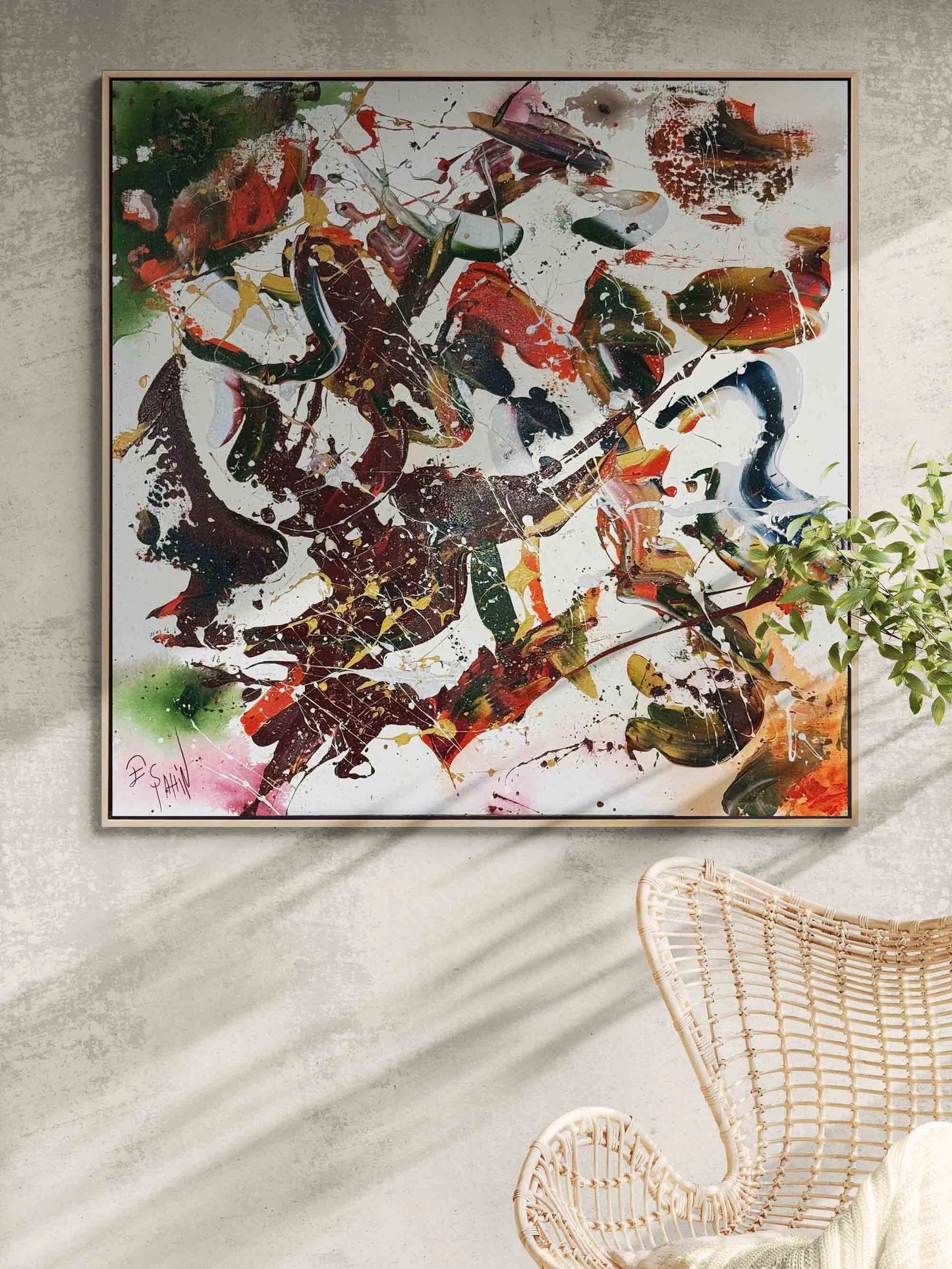 Rüzgârın Hafızası Yağlı Boya Tablosu