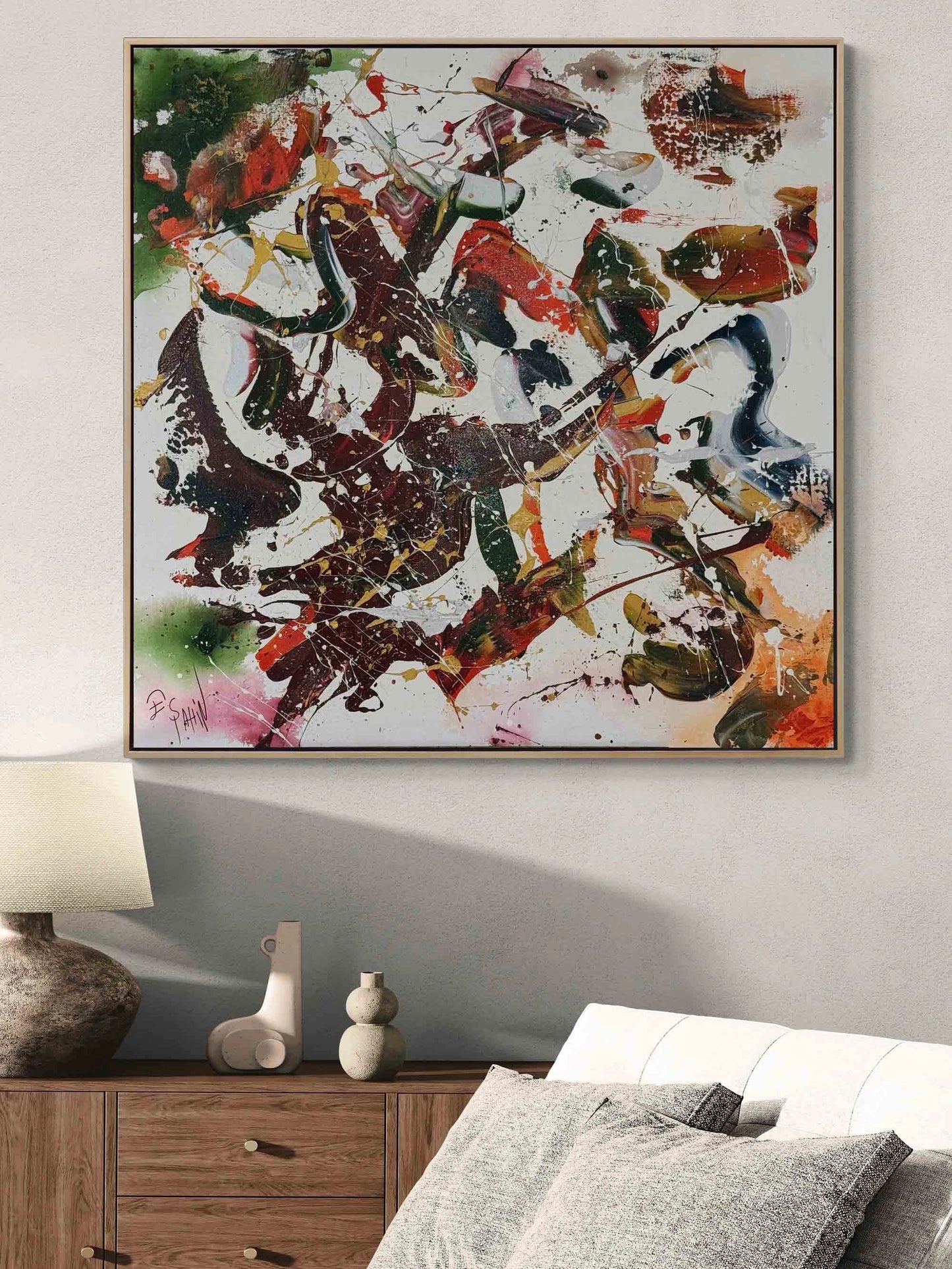 Rüzgârın Hafızası Yağlı Boya Tablosu