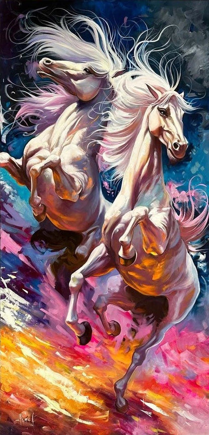 Safkanlığın İhtişamlı Zerafeti Yağlı Boya Tablosu