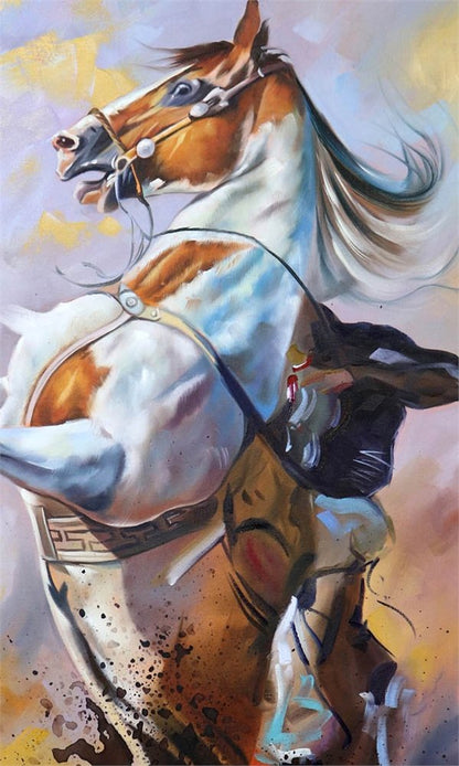 Şahlanış Yağlı Boya Tablosu