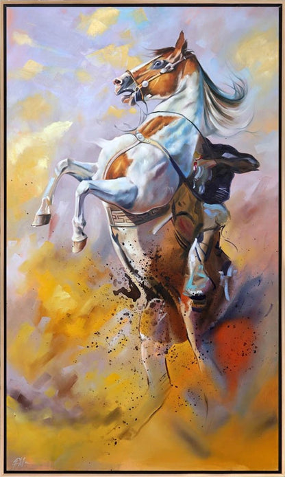 Şahlanış Yağlı Boya Tablosu