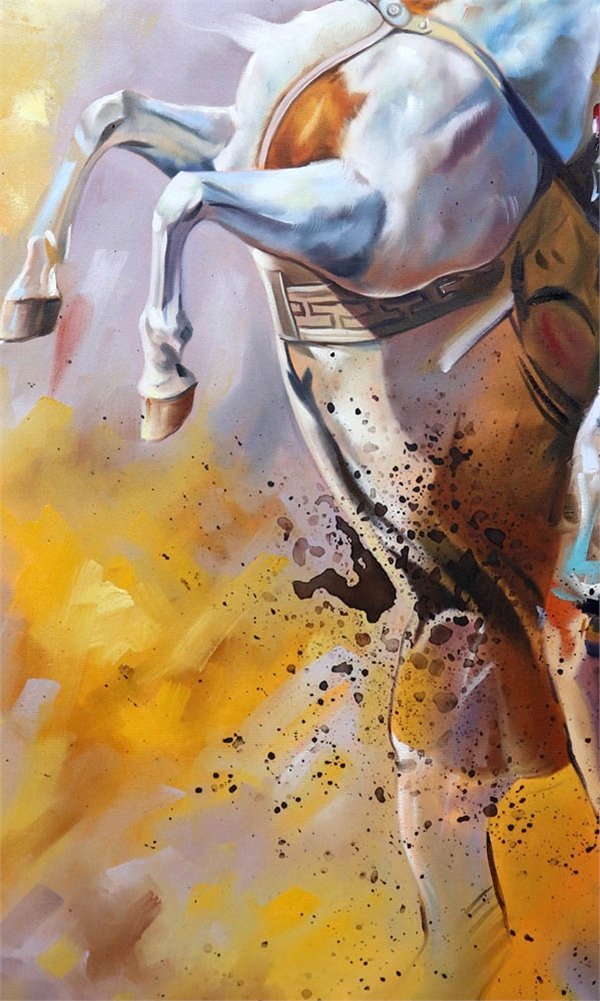 Şahlanış Yağlı Boya Tablosu