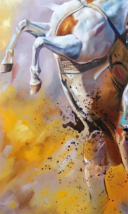 Şahlanış Yağlı Boya Tablosu