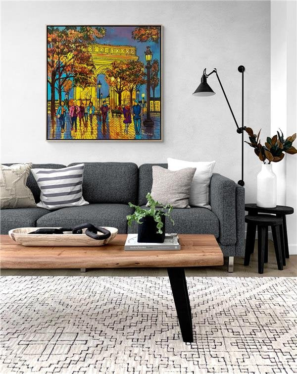 Şanzelize Yağlı Boya Tablosu