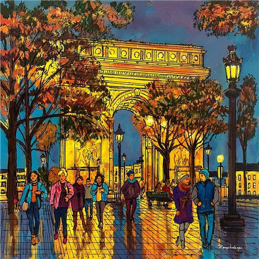 Şanzelize Yağlı Boya Tablosu