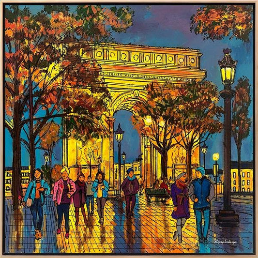 Şanzelize Yağlı Boya Tablosu