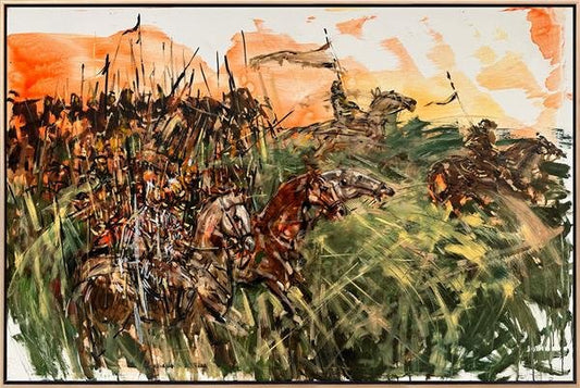 Savaş Akımı Başlasın Yağlı Boya Tablosu