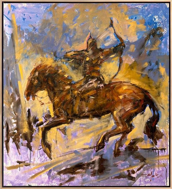 Savaşçı Yağlı Boya Tablosu