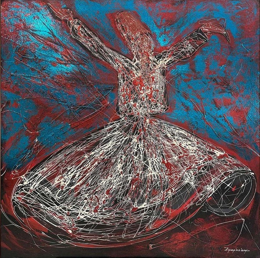 Semada Yolculuk Yağlı Boya Tablosu