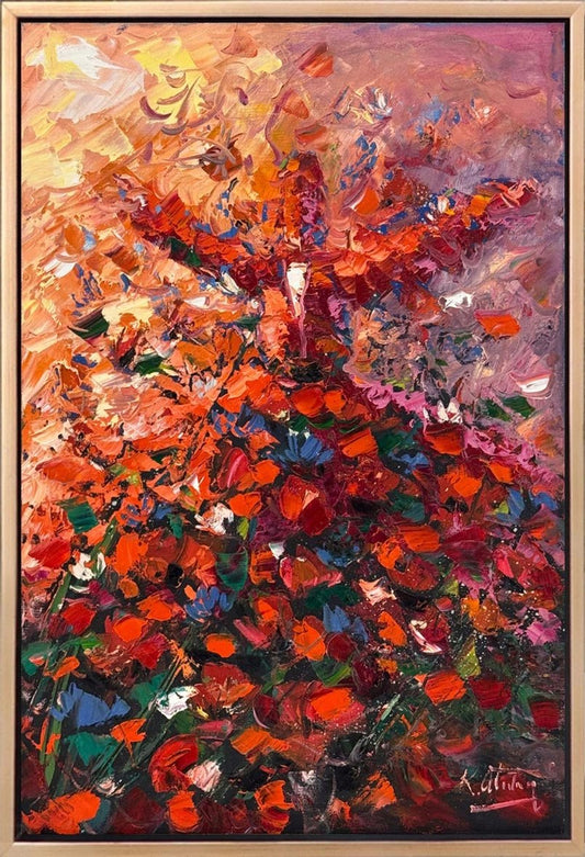 Semâzen-i Aşk Yağlı Boya Tablosu