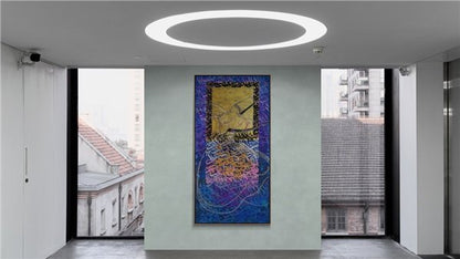 Mevlevi Semazen Zikri Yağlı Boya Tablosu