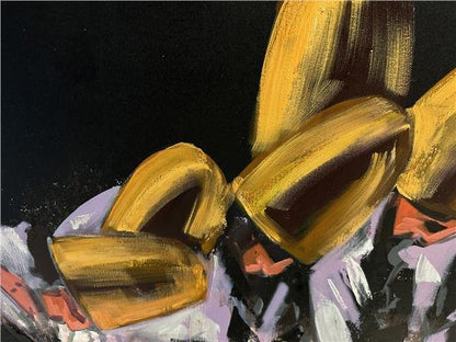 Semazenlerin Huzurda Yağlı Boya Tablosu