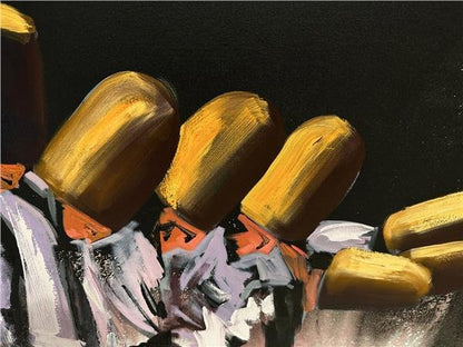 Semazenlerin Huzurda Yağlı Boya Tablosu