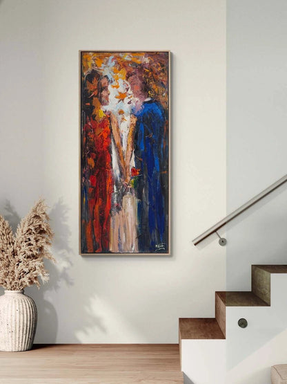 Seni Seviyorum Yağlı Boya Tablosu