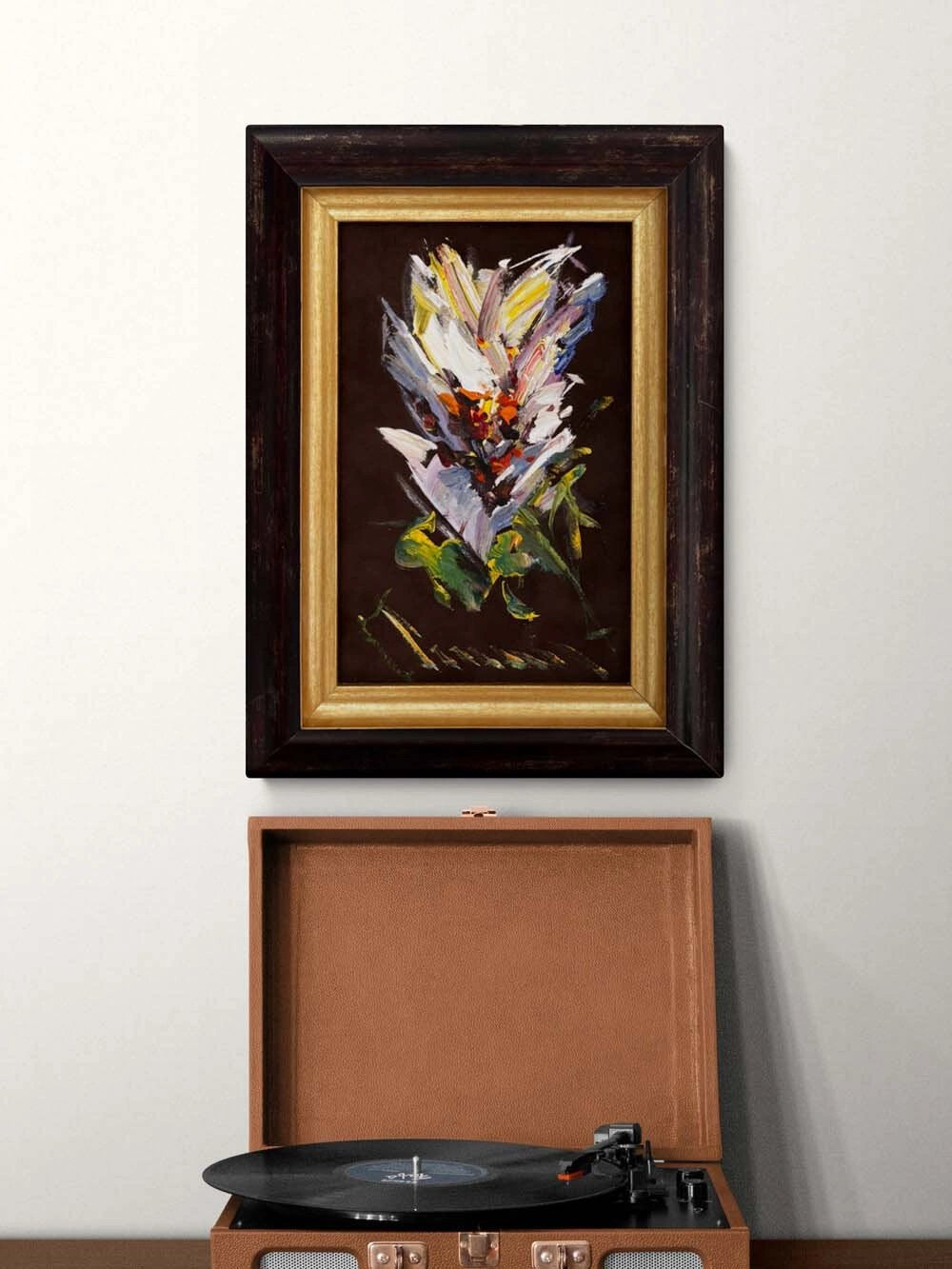 Serbest Buket Yağlı Boya Tablosu