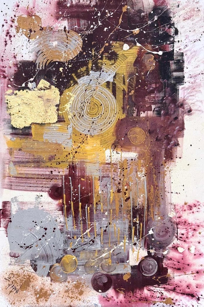 Sessiz Açılım Yağlı Boya Tablosu